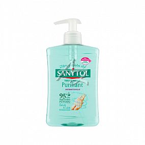 tekuté mýdlo SANYTOL antibakteriální 250ml.Purifiant