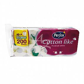 toaletní papír Perfex Cotton Comfort line/10ks 3vrstvý 18,2m