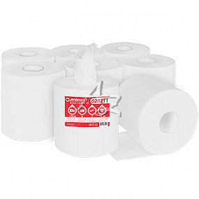 papírový ručník 2vrstvý Maxi/6ks, 195mm/110m, Bílý, Primasoft