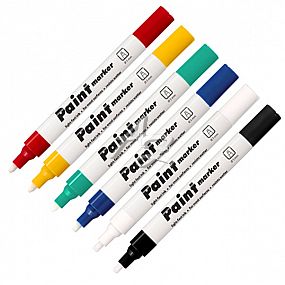 Centropen popisovač 9100, Paint, 1-5mm, klínový hrot, lakový - barevné varianty