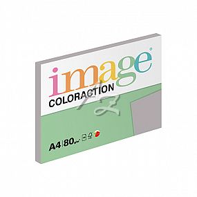 Image Coloraction papír A4/ 80g./100listů Iceland-šedá středně