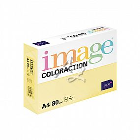 Image Coloraction papír A4/ 80g./500listů Desert-žlutá pastelová