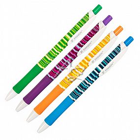 kuličkové pero Fandy Sphera, 0,5mm, barevný mix, náplň Modrá