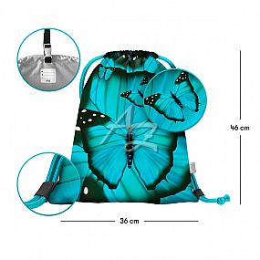 sáček na přezůvky Butterfly