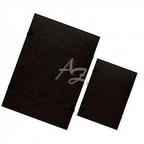 desky s tkanicí A3, karton, RainbowLine, Černé