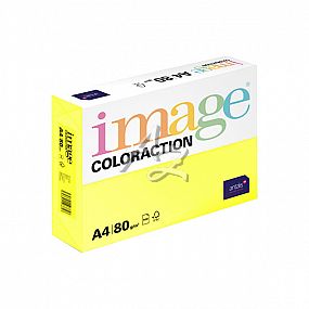 papír A4/ 80g./500l. Image Coloraction® Canary-žlutá středně