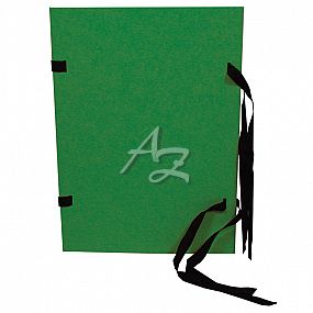 desky s tkanicí A4, prešpán, Zelené tmavé