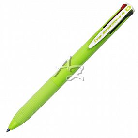 kuličkové pero Pilot SuperGrip G-4, 2004-111, 4barevné, Zelené světle
