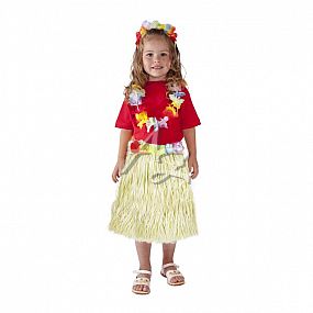 sukně HAWAI 45cm dětská přírodní