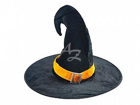klobouk čarodějnický černý