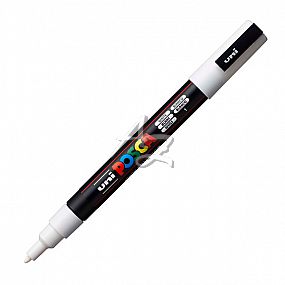 popisovač Uni Posca PC-3M  akrylový, 0,9-1,3mm, tenký kulatý hrot