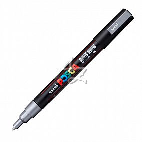 popisovač Uni Posca PC-3M  akrylový, 0,9-1,3mm, tenký kulatý hrot