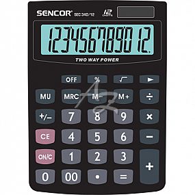 kalkulátor SENCOR SEC 340/12 12digit