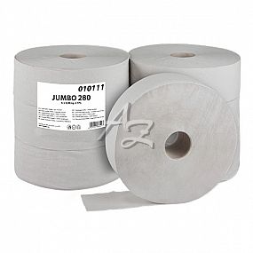 toaletní papír Jumbo/6ks ø280mm 1vrstvý Natural 265m/ks