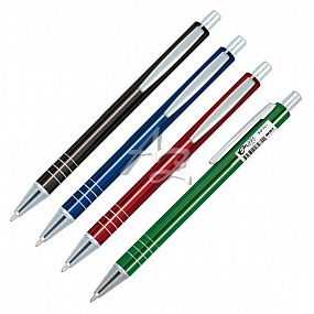 kuličkové pero Empen Kenta EPK01947, kovové, 0,7mm, náplň Modrá