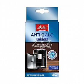 Melitta Anti Calc 2 x 40g, práškový odvápňovač pro plnoautomatické kávovary